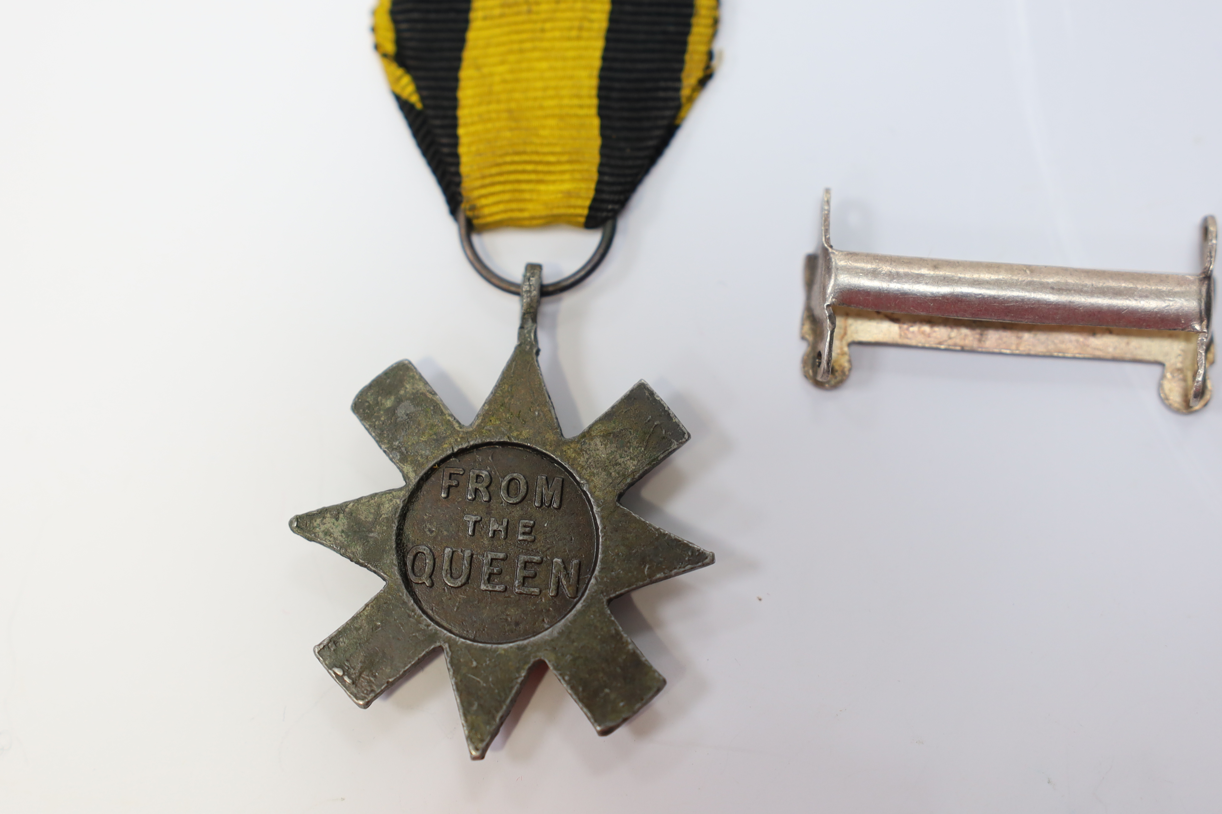 Replica medals; Khedive's Star 1884-6 and another undated; Ashanti star; Spink British North Borneo medal, a loose North West Frontier 1930-31 clasp and a Total Abstinence India medal 50-80